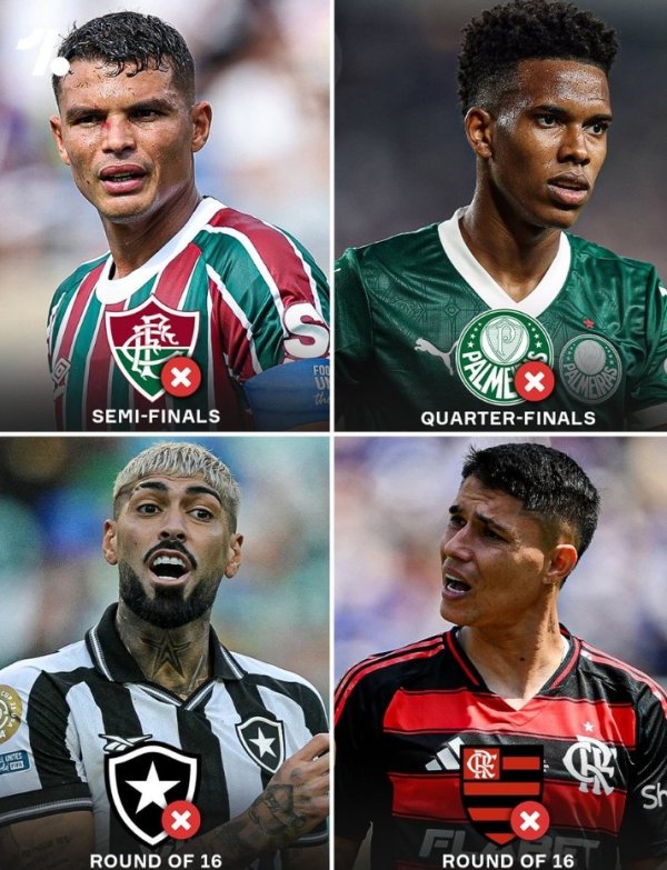 Brazilian team s Club World Cup record: 4 teams qualify in the group, Fruminense 4& Palmeiras 8