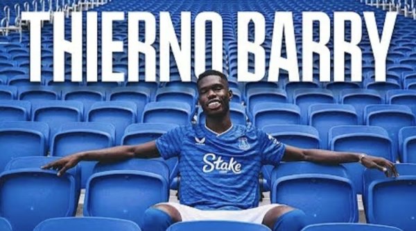 Official: Everton signed 22-year-old striker Barry from Huang Qian, it is reported that the cost is 35 million euros + floating