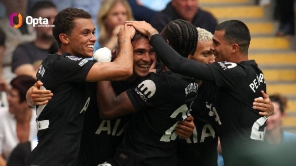 Tottenham scored 850 away goals in the Premier League, becoming the fifth team to reach this milestone