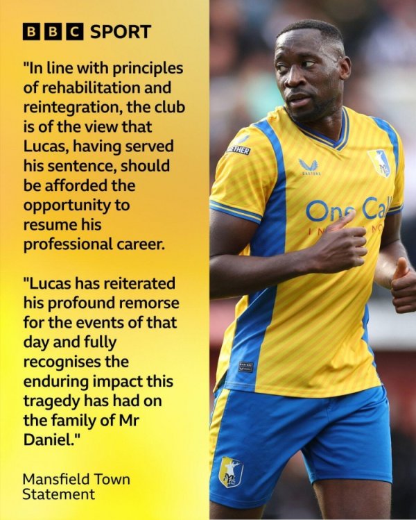 Mirror: English League One player returns to the team after serving his sentence, after a traffic accident resulted in death